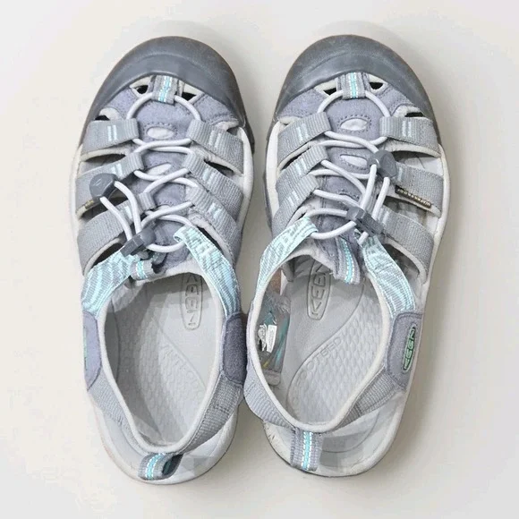 Keen Women's Gray & Blue NEWPORT Water Sandal Sz 7.5 (S1742) Waterproof - Picture 8 of 9